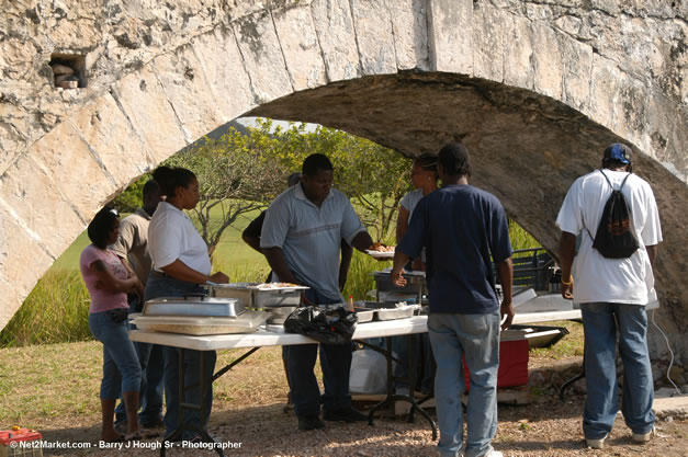 The Aqueduct Venue Under Construction - Saturday, January 20th - 10th Anniversary - Air Jamaica Jazz & Blues Festival 2007 - The Art of Music - Tuesday, January 23 - Saturday, January 27, 2007, The Aqueduct on Rose Hall, Montego Bay, Jamaica - Negril Travel Guide, Negril Jamaica WI - http://www.negriltravelguide.com - info@negriltravelguide.com...!