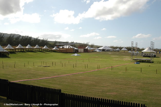 The Aqueduct Venue Under Construction - Saturday, January 20th - 10th Anniversary - Air Jamaica Jazz & Blues Festival 2007 - The Art of Music - Tuesday, January 23 - Saturday, January 27, 2007, The Aqueduct on Rose Hall, Montego Bay, Jamaica - Negril Travel Guide, Negril Jamaica WI - http://www.negriltravelguide.com - info@negriltravelguide.com...!