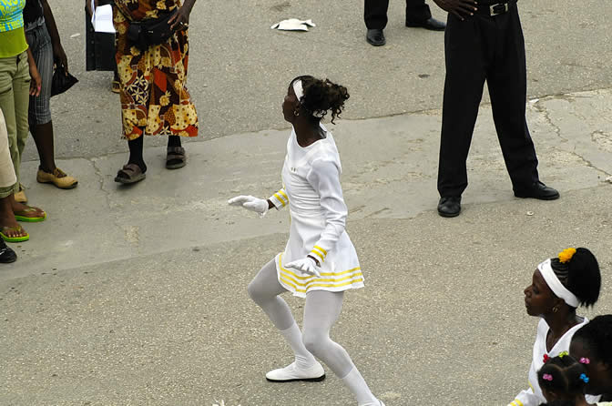 Grand Gala Parade @ Lucea - Portmore Pace Setters Marching Band - Hanover Homecoming Celebrations Photographs - Negril Travel Guide, Negril Jamaica WI - http://www.negriltravelguide.com - info@negriltravelguide.com...!