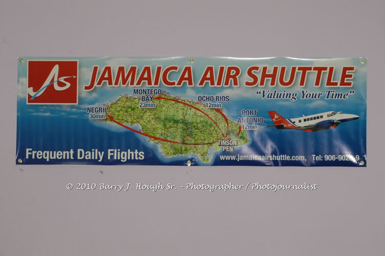 Jamaica Air Shuttle Launch @ MBJ Airports Limited, Wednesday, January 20, 2010, Sangster International Airport, Montego Bay, St. James, Jamaica W.I. - Photographs by Net2Market.com - Barry J. Hough Sr, Photographer/Photojournalist - The Negril Travel Guide - Negril's and Jamaica's Number One Concert Photography Web Site with over 40,000 Jamaican Concert photographs Published -  Negril Travel Guide, Negril Jamaica WI - http://www.negriltravelguide.com - info@negriltravelguide.com...!