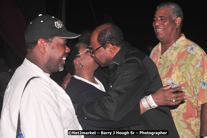 Minister of Tourism, Edmund Bartlett @ Jamaica Jazz and Blues Festival 2009 - Presented by Air Jamaica - Saturday, January 24, 2009 - Venue at the Aqueduct on Rose Hall Resort &amp; Country Club, Montego Bay, Jamaica - Thursday, January 22 - Saturday, January 24, 2009 - Photographs by Net2Market.com - Barry J. Hough Sr, Photographer/Photojournalist - Negril Travel Guide, Negril Jamaica WI - http://www.negriltravelguide.com - info@negriltravelguide.com...!