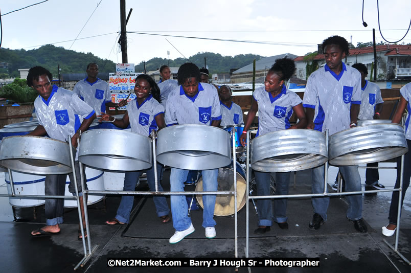 Lucea Cross the Harbour @ Lucea Car Park - All Day Event - Cross the Harbour Swim, Boat Rides, and Entertainment for the Family - Concert Featuring: Bushman, George Nooksl, Little Hero, Bushi One String, Dog Rice and many local Artists - Friday, August 1, 2008 - Lucea, Hanover Jamaica - Photographs by Net2Market.com - Barry J. Hough Sr. Photojournalist/Photograper - Photographs taken with a Nikon D300 - Negril Travel Guide, Negril Jamaica WI - http://www.negriltravelguide.com - info@negriltravelguide.com...!