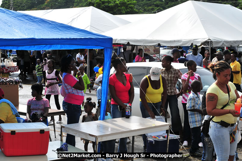 Lucea Cross the Harbour @ Lucea Car Park - All Day Event - Cross the Harbour Swim, Boat Rides, and Entertainment for the Family - Concert Featuring: Bushman, George Nooksl, Little Hero, Bushi One String, Dog Rice and many local Artists - Friday, August 1, 2008 - Lucea, Hanover Jamaica - Photographs by Net2Market.com - Barry J. Hough Sr. Photojournalist/Photograper - Photographs taken with a Nikon D300 - Negril Travel Guide, Negril Jamaica WI - http://www.negriltravelguide.com - info@negriltravelguide.com...!