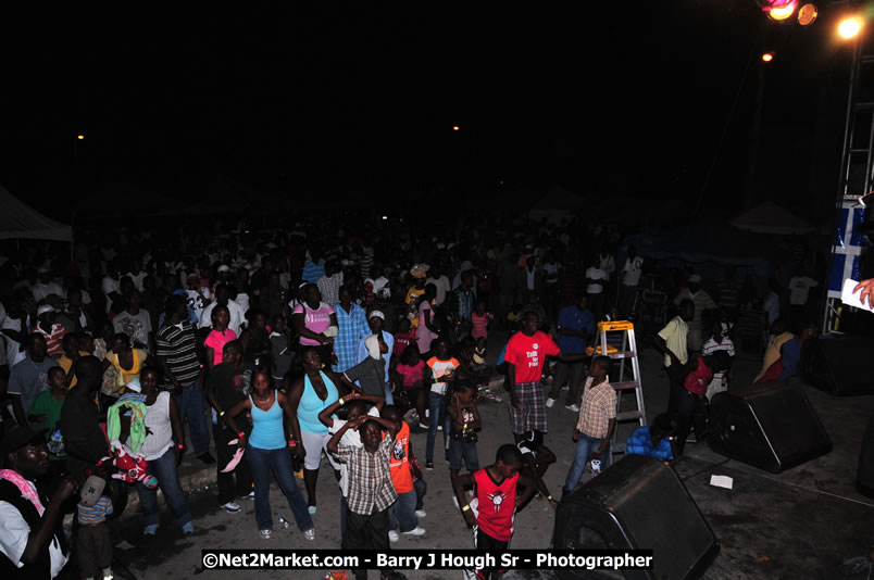 Lucea Cross the Harbour @ Lucea Car Park - All Day Event - Cross the Harbour Swim, Boat Rides, and Entertainment for the Family - Concert Featuring: Bushman, George Nooksl, Little Hero, Bushi One String, Dog Rice and many local Artists - Friday, August 1, 2008 - Lucea, Hanover Jamaica - Photographs by Net2Market.com - Barry J. Hough Sr. Photojournalist/Photograper - Photographs taken with a Nikon D300 - Negril Travel Guide, Negril Jamaica WI - http://www.negriltravelguide.com - info@negriltravelguide.com...!