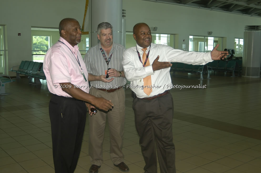  British Airways Inaugurates New Scheduled Service from London Gatwick Airport to Sangster International Airport, Montego Bay, Jamaica, Thursday, October 29, 2009 - Photographs by Barry J. Hough Sr. Photojournalist/Photograper - Photographs taken with a Nikon D70, D100, or D300 - Negril Travel Guide, Negril Jamaica WI - http://www.negriltravelguide.com - info@negriltravelguide.com...!