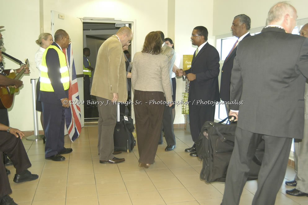  British Airways Inaugurates New Scheduled Service from London Gatwick Airport to Sangster International Airport, Montego Bay, Jamaica, Thursday, October 29, 2009 - Photographs by Barry J. Hough Sr. Photojournalist/Photograper - Photographs taken with a Nikon D70, D100, or D300 - Negril Travel Guide, Negril Jamaica WI - http://www.negriltravelguide.com - info@negriltravelguide.com...!