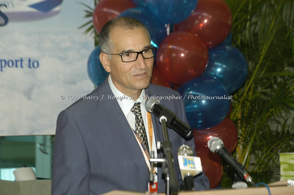  British Airways Inaugurates New Scheduled Service from London Gatwick Airport to Sangster International Airport, Montego Bay, Jamaica, Thursday, October 29, 2009 - Photographs by Barry J. Hough Sr. Photojournalist/Photograper - Photographs taken with a Nikon D70, D100, or D300 - Negril Travel Guide, Negril Jamaica WI - http://www.negriltravelguide.com - info@negriltravelguide.com...!