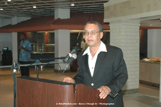 Minister of Toursim Luncheon - Minister of Tourism, Hon. Edmund Bartlett - Director of Tourism, Basil Smith - Saturday, December 15, 2007 - Rose Hall Resort and Country Club, Rose Hall, Montego Bay, Jamaica W.I. - Photographs by Net2Market.com - Barry J. Hough Sr, Photographer - Negril Travel Guide, Negril Jamaica WI - http://www.negriltravelguide.com - info@negriltravelguide.com...!