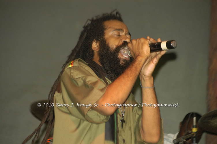 JAH Cure - Live In Concert @ Negril Escape Resort and Spa, December 15, 2009, One Love Drive, West End, Negril, Westmoreland, Jamaica W.I. - Photographs by Net2Market.com - Barry J. Hough Sr, Photographer/Photojournalist - Negril Travel Guide, Negril Jamaica WI - http://www.negriltravelguide.com - info@negriltravelguide.com...!