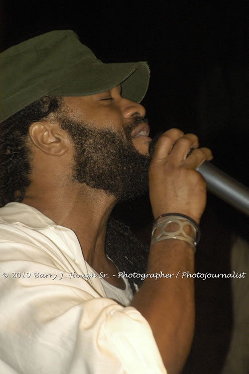 Julian Marley - Grammy Nominee & Son of the Legend Bob Marley - Live in Concert - Also featuring Ras Noble, Power Drill, Iron Head, & Robin Banks - Backing Band Roots Warrior, plus DJ Gemini @ One Love Reggae Concerts Series 09/10 @ Negril Escape Resort & Spa, February 2, 2010, One Love Drive, West End, Negril, Westmoreland, Jamaica W.I. - Photographs by Net2Market.com - Barry J. Hough Sr, Photographer/Photojournalist - The Negril Travel Guide - Negril's and Jamaica's Number One Concert Photography Web Site with over 40,000 Jamaican Concert photographs Published -  Negril Travel Guide, Negril Jamaica WI - http://www.negriltravelguide.com - info@negriltravelguide.com...!