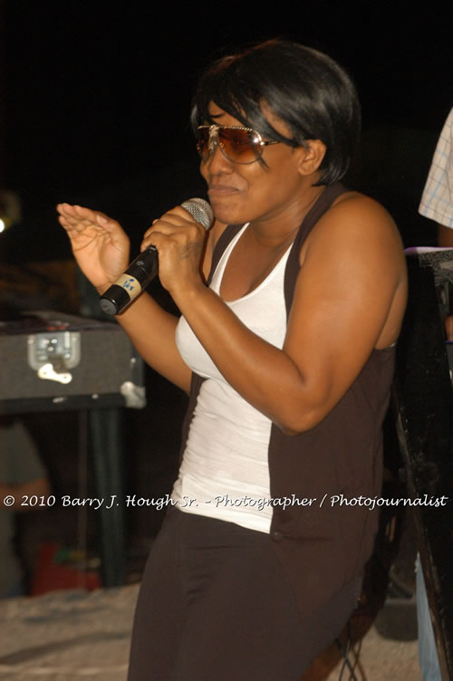 Tanya Stephens - Live In Concert @ Negril Escape Resort and Spa, Backing Band Roots Warrior, plus DJ Gemini, January 26, 2010, One Love Drive, West End, Negril, Westmoreland, Jamaica W.I. - Photographs by Net2Market.com - Barry J. Hough Sr, Photographer/Photojournalist - The Negril Travel Guide - Negril's and Jamaica's Number One Concert Photography Web Site with over 40,000 Jamaican Concert photographs Published -  Negril Travel Guide, Negril Jamaica WI - http://www.negriltravelguide.com - info@negriltravelguide.com...!