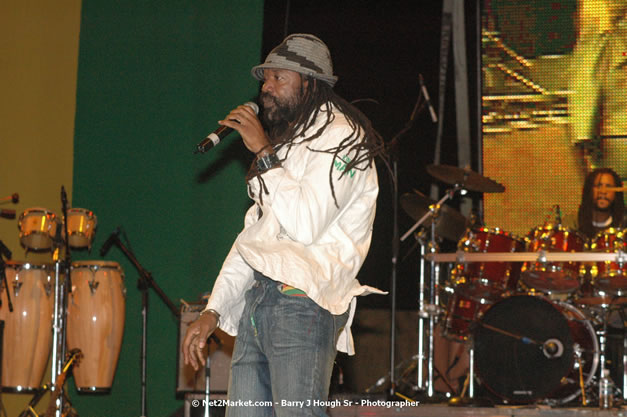 Tony Rebel at Tru-Juice Rebel Salute 2008 - The 15th staging of Tru-Juice Rebel Salute, Saturday, January 12, 2008, Port Kaiser Sports Club, St. Elizabeth, Jamaica W.I. - Photographs by Net2Market.com - Barry J. Hough Sr, Photographer - Negril Travel Guide, Negril Jamaica WI - http://www.negriltravelguide.com - info@negriltravelguide.com...!