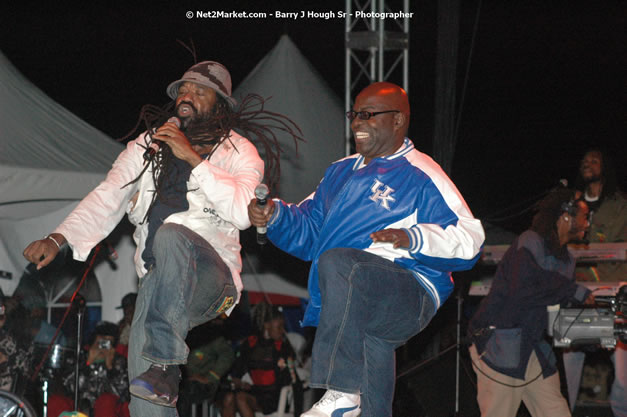 Tony Rebel at Tru-Juice Rebel Salute 2008 - The 15th staging of Tru-Juice Rebel Salute, Saturday, January 12, 2008, Port Kaiser Sports Club, St. Elizabeth, Jamaica W.I. - Photographs by Net2Market.com - Barry J. Hough Sr, Photographer - Negril Travel Guide, Negril Jamaica WI - http://www.negriltravelguide.com - info@negriltravelguide.com...!