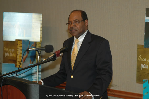 Red Cap Porters Awards - Minister of Tourism, Hon. Edmund Bartlett - Director of Tourism, Basil Smith - Friday, December 14, 2007 - Holiday Inn Sunspree, Montego Bay, Jamaica W.I. - Photographs by Net2Market.com - Barry J. Hough Sr, Photographer - Negril Travel Guide, Negril Jamaica WI - http://www.negriltravelguide.com - info@negriltravelguide.com...!