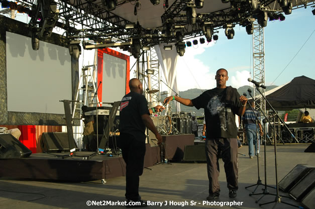 Venue Pre Explosion - Thursday, July 19, 2007 - Red Stripe Reggae Sumfest at Catherine Hall, Montego Bay, St Jamaica, Jamaica W.I. - Negril Travel Guide.com, Negril Jamaica WI - http://www.negriltravelguide.com - info@negriltravelguide.com...!