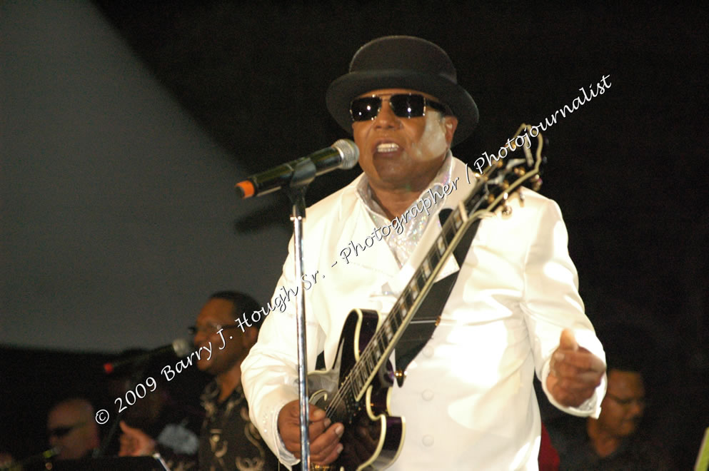 Tito Jackson @ Reggae Sumfest 2009 - International Night 2 - Tito Jackson, brother of the late King of Pop Michael Jackson performed live at Reggae Sumfest 2009. Reggae Sumfest 2009,Catherine Hall, Montego Bay, St. James, Jamaica W.I. - Saturday, July 25, 2009 - Reggae Sumfest 2009, July 19 - 25, 2009 - Photographs by Net2Market.com - Barry J. Hough Sr. Photojournalist/Photograper - Photographs taken with a Nikon D70, D100, or D300 - Negril Travel Guide, Negril Jamaica WI - http://www.negriltravelguide.com - info@negriltravelguide.com...!