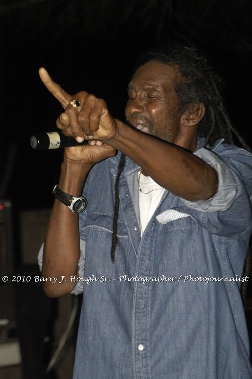 Toots and the Maytals - Grammy Award Winner @ Negril Fest - Presented by Money Cologne Promotions - Special Guest Star Jamaica Michael Jackson, Stama, Adeebe - Backed by Hurricane Band, MC Rev. BB on January 6, 2010 @ Roots Bamboo, Norman Manley Boulevard, Negril, Westmoreland, Jamaica W.I. - Photographs by Net2Market.com - Barry J. Hough Sr, Photographer/Photojournalist - The Negril Travel Guide - Negril's and Jamaica's Number One Concert Photography Web Site with over 40,000 Jamaican Concert photographs Published -  Negril Travel Guide, Negril Jamaica WI - http://www.negriltravelguide.com - info@negriltravelguide.com...!