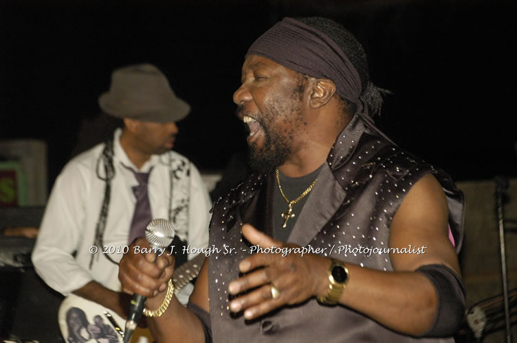 Toots and the Maytals - Grammy Award Winner @ Negril Fest - Presented by Money Cologne Promotions - Special Guest Star Jamaica Michael Jackson, Stama, Adeebe - Backed by Hurricane Band, MC Rev. BB on January 6, 2010 @ Roots Bamboo, Norman Manley Boulevard, Negril, Westmoreland, Jamaica W.I. - Photographs by Net2Market.com - Barry J. Hough Sr, Photographer/Photojournalist - The Negril Travel Guide - Negril's and Jamaica's Number One Concert Photography Web Site with over 40,000 Jamaican Concert photographs Published -  Negril Travel Guide, Negril Jamaica WI - http://www.negriltravelguide.com - info@negriltravelguide.com...!