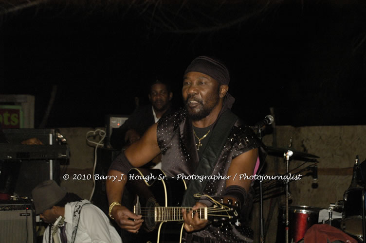 Toots and the Maytals - Grammy Award Winner @ Negril Fest - Presented by Money Cologne Promotions - Special Guest Star Jamaica Michael Jackson, Stama, Adeebe - Backed by Hurricane Band, MC Rev. BB on January 6, 2010 @ Roots Bamboo, Norman Manley Boulevard, Negril, Westmoreland, Jamaica W.I. - Photographs by Net2Market.com - Barry J. Hough Sr, Photographer/Photojournalist - The Negril Travel Guide - Negril's and Jamaica's Number One Concert Photography Web Site with over 40,000 Jamaican Concert photographs Published -  Negril Travel Guide, Negril Jamaica WI - http://www.negriltravelguide.com - info@negriltravelguide.com...!