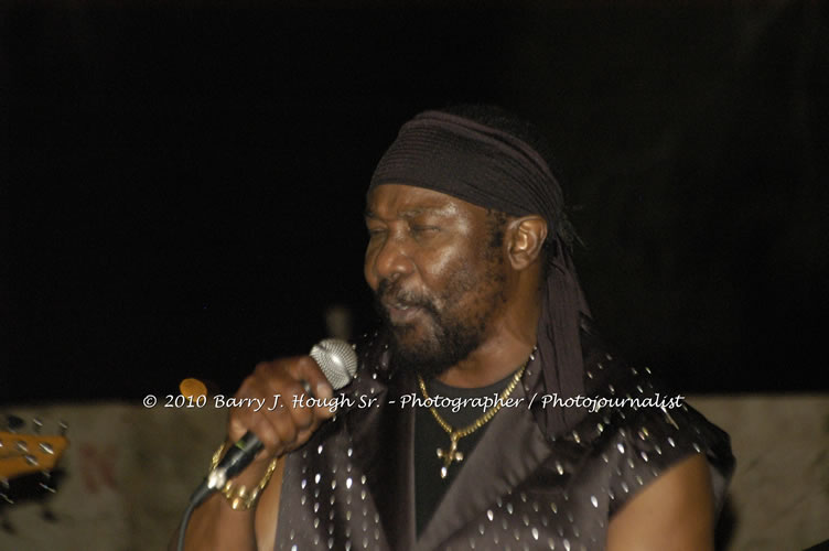 Toots and the Maytals - Grammy Award Winner @ Negril Fest - Presented by Money Cologne Promotions - Special Guest Star Jamaica Michael Jackson, Stama, Adeebe - Backed by Hurricane Band, MC Rev. BB on January 6, 2010 @ Roots Bamboo, Norman Manley Boulevard, Negril, Westmoreland, Jamaica W.I. - Photographs by Net2Market.com - Barry J. Hough Sr, Photographer/Photojournalist - The Negril Travel Guide - Negril's and Jamaica's Number One Concert Photography Web Site with over 40,000 Jamaican Concert photographs Published -  Negril Travel Guide, Negril Jamaica WI - http://www.negriltravelguide.com - info@negriltravelguide.com...!