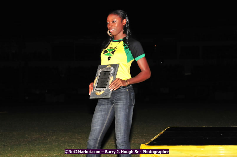 Jamaica's Athletes Celebration - Western Olympics Sports Gala & Trelawny Homecoming - Wednesday, October 8, 2008 - Photographs by Net2Market.com - Barry J. Hough Sr. Photojournalist/Photograper - Photographs taken with a Nikon D300 - Negril Travel Guide, Negril Jamaica WI - http://www.negriltravelguide.com - info@negriltravelguide.com...!