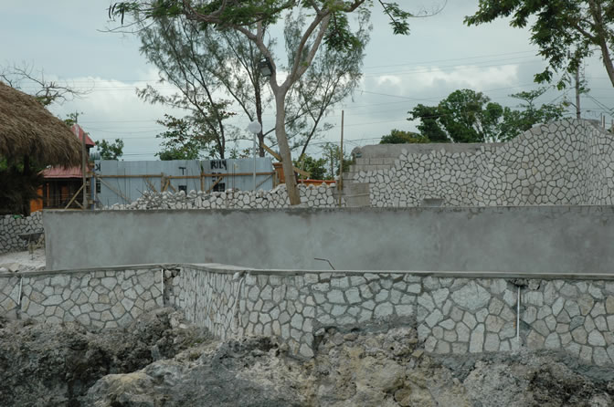 World Famous Rick's Cafe - Negril's West End Cliffs - Rebuilding After Ivan - Negril Travel Guide, Negril Jamaica WI - http://www.negriltravelguide.com - info@negriltravelguide.com...!