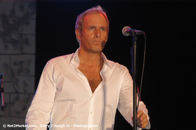 Michael Bolton - Air Jamaica Jazz & Blues Festival 2007 - The Art of Music -  Thursday, January 25th - 10th Anniversary - Air Jamaica Jazz & Blues Festival 2007 - The Art of Music - Tuesday, January 23 - Saturday, January 27, 2007, The Aqueduct on Rose Hall, Montego Bay, Jamaica - Negril Travel Guide, Negril Jamaica WI - http://www.negriltravelguide.com - info@negriltravelguide.com...!