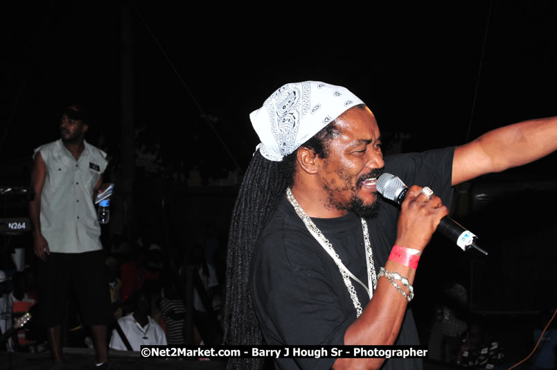 Lucea Cross the Harbour @ Lucea Car Park - All Day Event - Cross the Harbour Swim, Boat Rides, and Entertainment for the Family - Concert Featuring: Bushman, George Nooksl, Little Hero, Bushi One String, Dog Rice and many local Artists - Friday, August 1, 2008 - Lucea, Hanover Jamaica - Photographs by Net2Market.com - Barry J. Hough Sr. Photojournalist/Photograper - Photographs taken with a Nikon D300 - Negril Travel Guide, Negril Jamaica WI - http://www.negriltravelguide.com - info@negriltravelguide.com...!