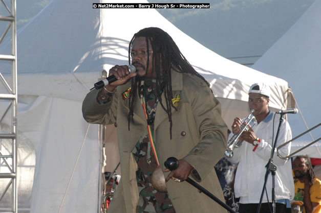 Luciano at Tru-Juice Rebel Salute 2008 - The 15th staging of Tru-Juice Rebel Salute, Saturday, January 12, 2008, Port Kaiser Sports Club, St. Elizabeth, Jamaica W.I. - Photographs by Net2Market.com - Barry J. Hough Sr, Photographer - Negril Travel Guide, Negril Jamaica WI - http://www.negriltravelguide.com - info@negriltravelguide.com...!